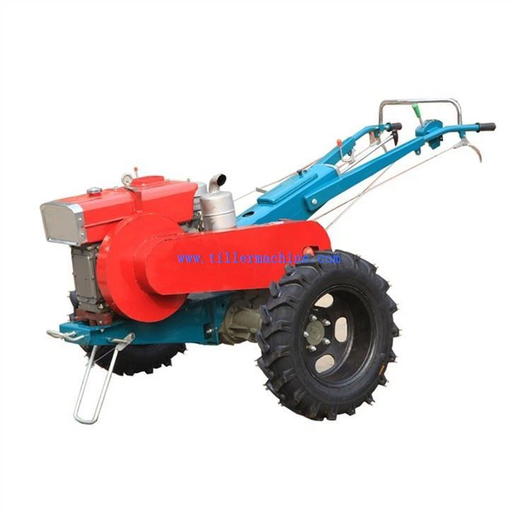 Behind Tractor