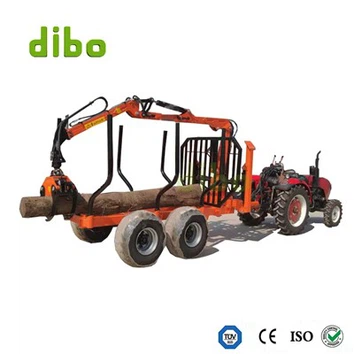 Log Grapple Loader με γερανό